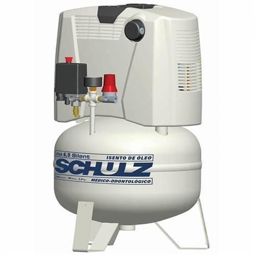 Compressor de ar odontológico baixa pressão 6,5 pés 29 litros - CSA 6,5/29 Compressor de ar odontológico baixa pressão 6,5 pés 29 litros - CSA 6,5/29