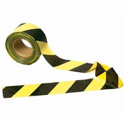 Fita para demarcação zebrada 70 mm x 200 metros - RM-39 Fita para demarcação zebrada 70 mm x 200 metros - RM-39