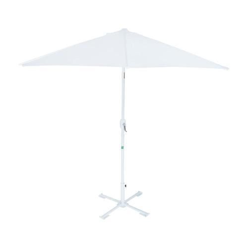 Ombrelone 2,7 m de diâmetro branco sem base - PALOMA Ombrelone 2,7 m de diâmetro branco sem base - PALOMA