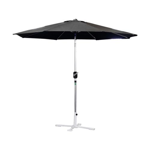 Ombrelone 2,7 m de diâmetro preto sem base - PALOMA Ombrelone 2,7 m de diâmetro preto sem base - PALOMA