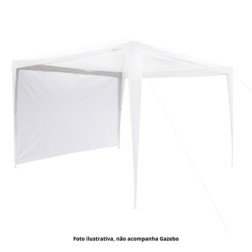 Parede para gazebo 3,0 x 2,0 m branca - FIESTA Parede para gazebo 3,0 x 2,0 m branca - FIESTA