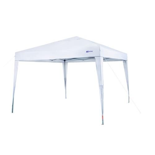 Gazebo poliester oxford de 3,0 x 3,0 x 2,3 m branco - TRIXX Gazebo poliester oxford de 3,0 x 3,0 x 2,3 m branco - TRIXX