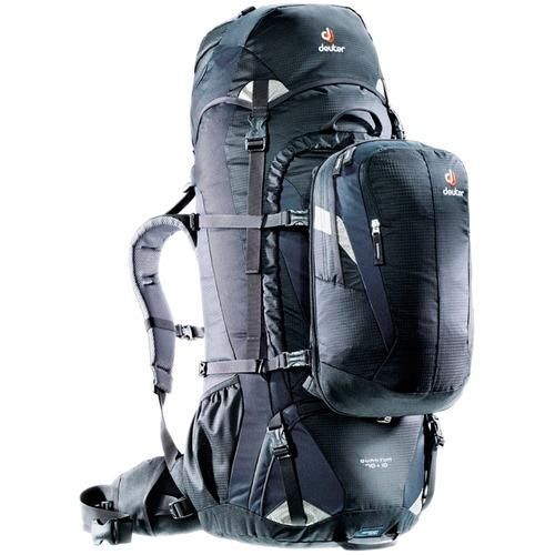 Mochila cargueira 70+10L preta - QUANTUM Mochila cargueira 70+10L preta - QUANTUM