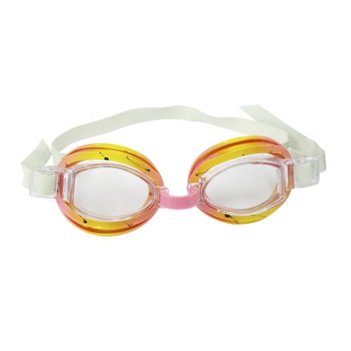 Óculos de natação infantil rosa e amarelo - split Óculos de natação infantil rosa e amarelo - split