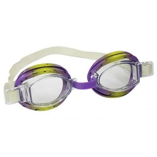 Óculos de natação infantil roxo e amarelo - split Óculos de natação infantil roxo e amarelo - split