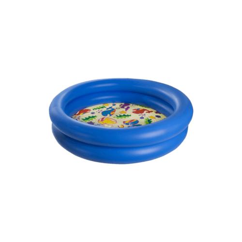 Banheira inflável infantil 40L azul Banheira inflável infantil 40L azul