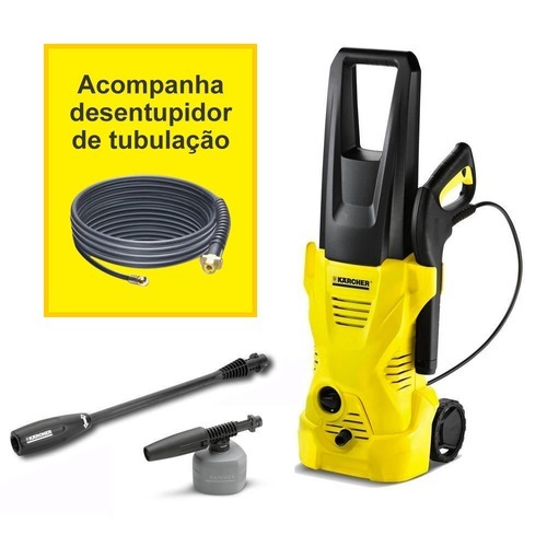 Lavadora de alta pressão 1.600 libras monofásica - K2 STANDARD CASA Lavadora de alta pressão 1.600 libras monofásica - K2 STANDARD CASA