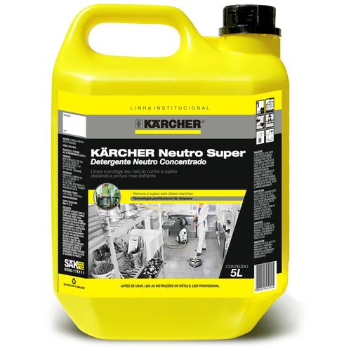 Detergente neutro concentrado com 5 litros Detergente neutro concentrado com 5 litros
