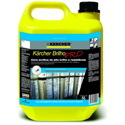 Cera de alto brilho para resíduos e comercio PRO com 5 litros Cera de alto brilho para resíduos e comercio PRO com 5 litros