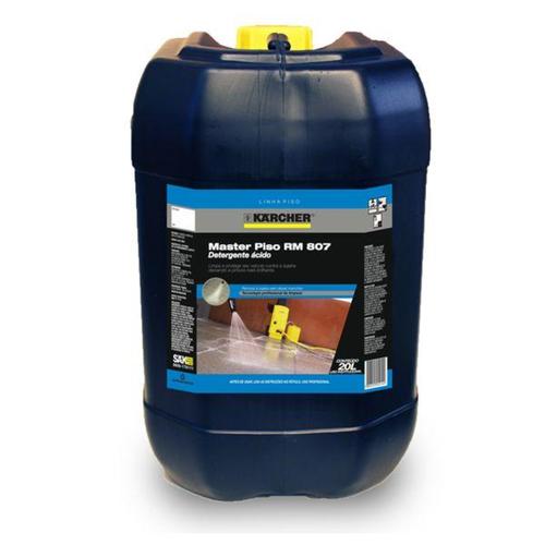 Detergente para limpeza de pedras e rejuntes com 20 litros - RM807 Detergente para limpeza de pedras e rejuntes com 20 litros - RM807