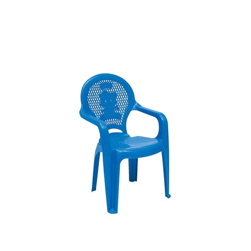 Cadeira infantil 36 x 56 x 37 cm azul - Catty Cadeira infantil 36 x 56 x 37 cm azul - Catty