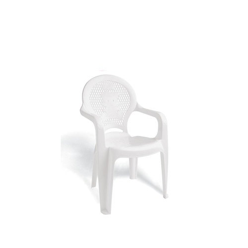 Cadeira infantil 36 x 56 x 37 cm branca - Catty Cadeira infantil 36 x 56 x 37 cm branca - Catty