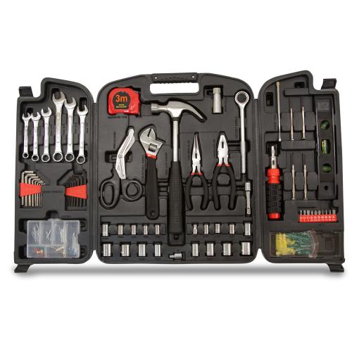 Kit de ferramentas com maleta 168 peças - MF168 Kit de ferramentas com maleta 168 peças - MF168