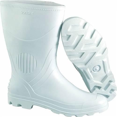 Bota em PVC cano médio com forro N° 41 Bota em PVC cano médio com forro N° 41