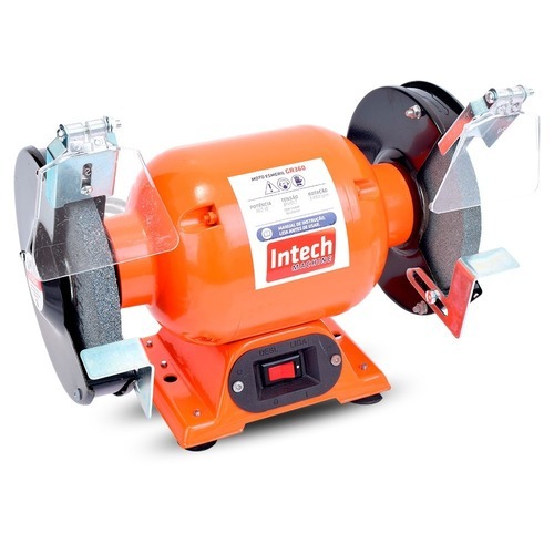 Moto esmeril de bancada 1/2 hp para rebolo de 6 Moto esmeril de bancada 1/2 hp para rebolo de 6