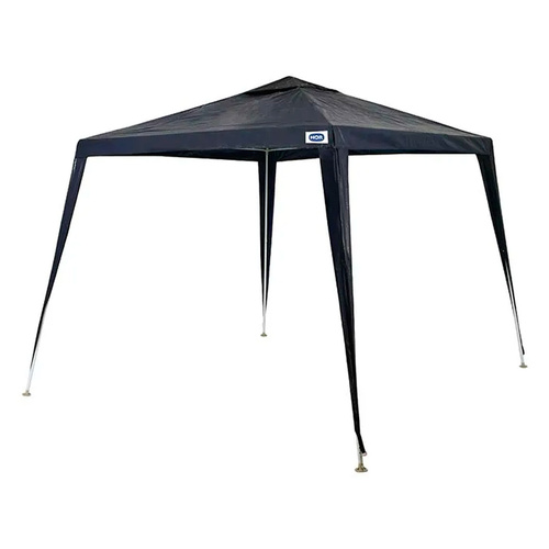 Gazebo em ráfia 3 x 3 x 2,5 m azul Gazebo em ráfia 3 x 3 x 2,5 m azul