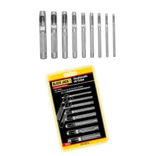 Jogo de vazador de bater 2 a 10 mm com 9 peças Jogo de vazador de bater 2 a 10 mm com 9 peças