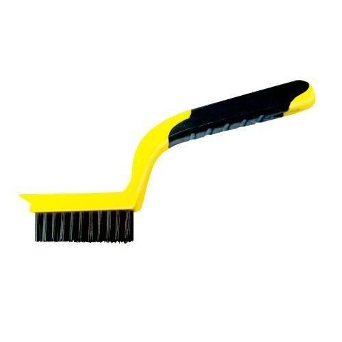 Escova de aço manual com cabo ergonômico Escova de aço manual com cabo ergonômico