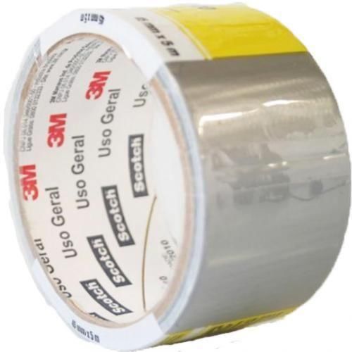Fita adesiva 38 mm com 4,57 metros transparente - SILVER TAPE Fita adesiva 38 mm com 4,57 metros transparente - SILVER TAPE