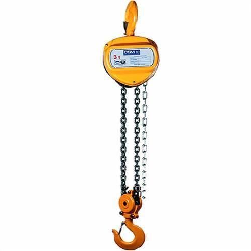 Talha manual com capacidade de 500 kg e 5 metros de corrente - TC500 Talha manual com capacidade de 500 kg e 5 metros de corrente - TC500