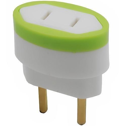 Adaptador para tomada 2 pinos Adaptador para tomada 2 pinos