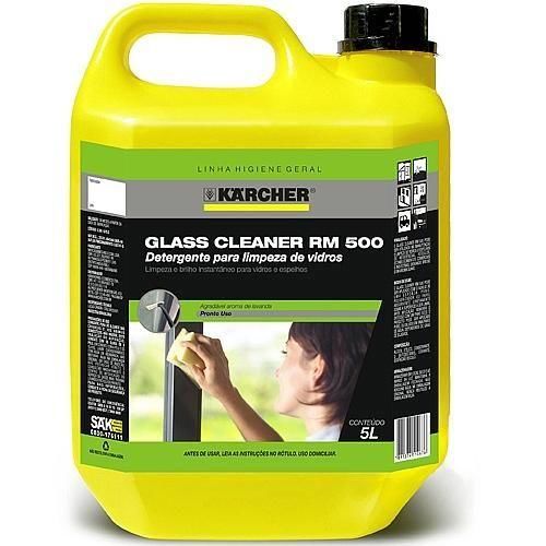 Detergente para limpeza de vidro com 5 litros - GLASS CLEANER Detergente para limpeza de vidro com 5 litros - GLASS CLEANER