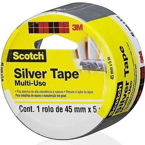 Fita adesiva de 45 mm com 5 metros - 3939 Fita adesiva de 45 mm com 5 metros - 3939