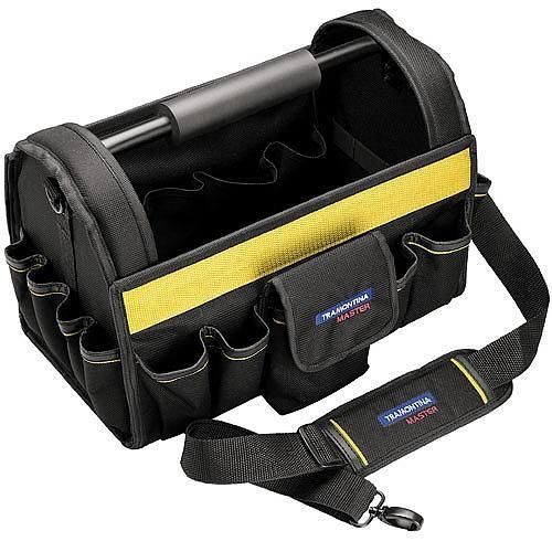 Bolsa em lona 380 x 210 x 260 mm com 22 bolsos Bolsa em lona 380 x 210 x 260 mm com 22 bolsos