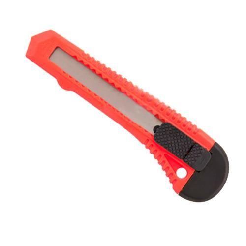 Estilete retrátil largo com lâmina de 18 mm Estilete retrátil largo com lâmina de 18 mm