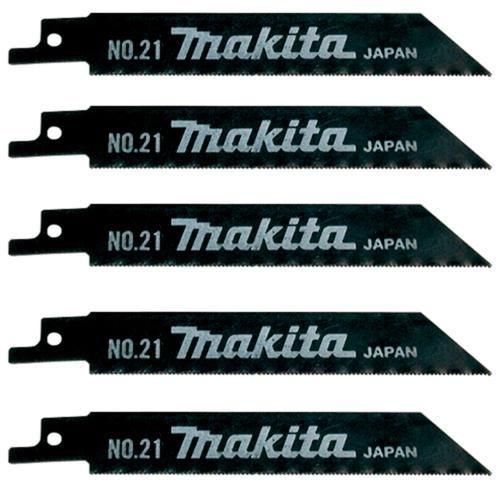 Lâmina de serra sabre 125 mm 24 dentes com 5 peças Lâmina de serra sabre 125 mm 24 dentes com 5 peças