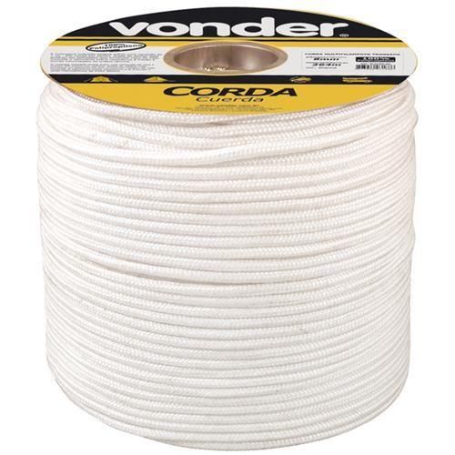 Corda em carretel multifilamento trançada 6 mm (venda por metro) Corda em carretel multifilamento trançada 6 mm (venda por metro)