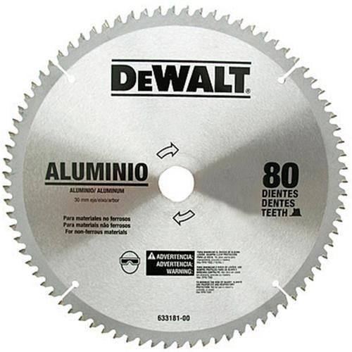 Disco de serra para alumínio 10 x 30 x 80 dentes - DW-03210 Disco de serra para alumínio 10 x 30 x 80 dentes - DW-03210