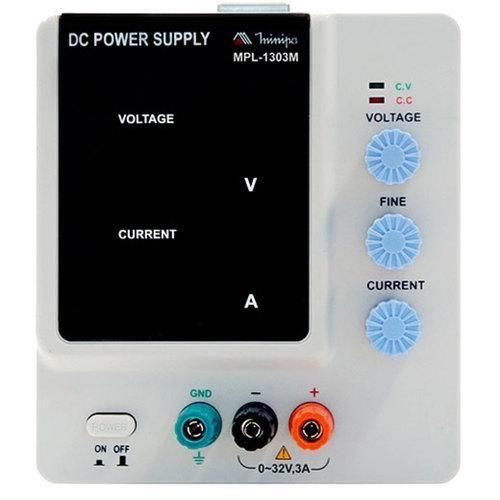 Fonte de alimentação simples DC digital de 30V / 3A - MPL-1303M Fonte de alimentação simples DC digital de 30V / 3A - MPL-1303M