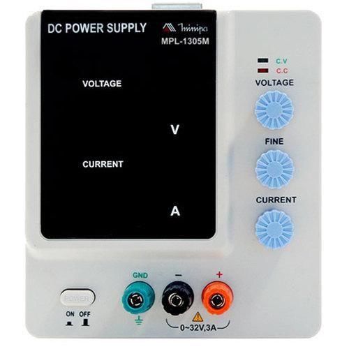 Fonte de alimentação simples DC digital de 32V / 5A - MPL-1305M Fonte de alimentação simples DC digital de 32V / 5A - MPL-1305M