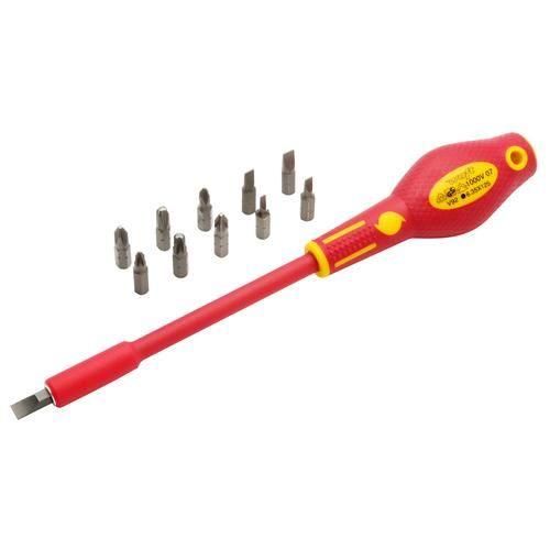 Kit chave isolada multi bits com 11 peças - 6045 Kit chave isolada multi bits com 11 peças - 6045