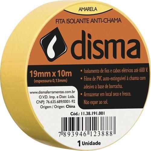 Fita adesiva anti-chama 19 mm x 10 metros Fita adesiva anti-chama 19 mm x 10 metros