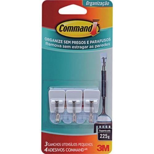 Gancho para fixar em paredes com adesivo pequeno - COMMAND Gancho para fixar em paredes com adesivo pequeno - COMMAND