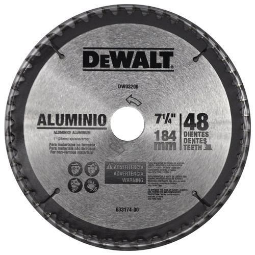 Disco de serra circular 185 x 25 para alumínio e madeira laminada 48 dentes - DW-03200 Disco de serra circular 185 x 25 para alumínio e madeira laminada 48 dentes - DW-03200