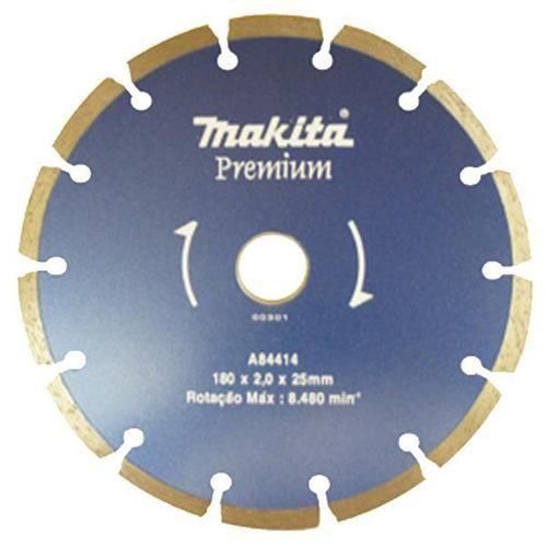 Disco diamantado corte a seco 180 mm segmentado para concreto - A-84414 Disco diamantado corte a seco 180 mm segmentado para concreto - A-84414