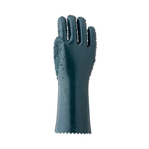 Luva de pvc com palma granulada com punho de 36 cm Luva de pvc com palma granulada com punho de 36 cm