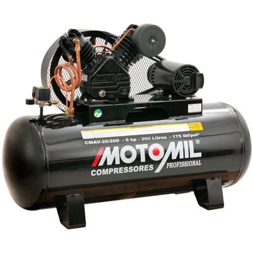 Compressor de ar alta pressão 20 pés 200 litros trifásico - CMAV20/200 Compressor de ar alta pressão 20 pés 200 litros trifásico - CMAV20/200