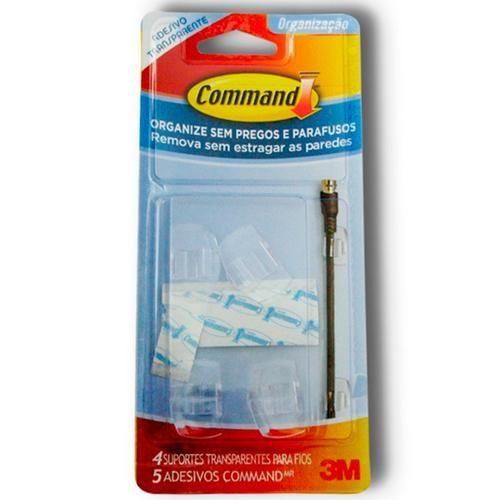 Suporte para fios com 4 peças - COMMAND Suporte para fios com 4 peças - COMMAND