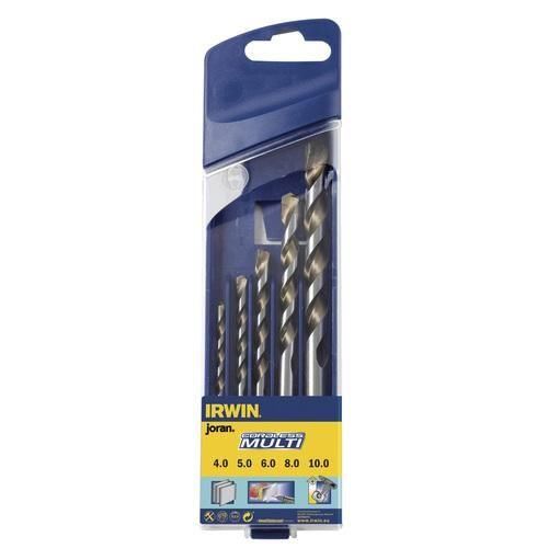 Jogo de broca multiuso de 4 à 10 mm com 5 peças Jogo de broca multiuso de 4 à 10 mm com 5 peças