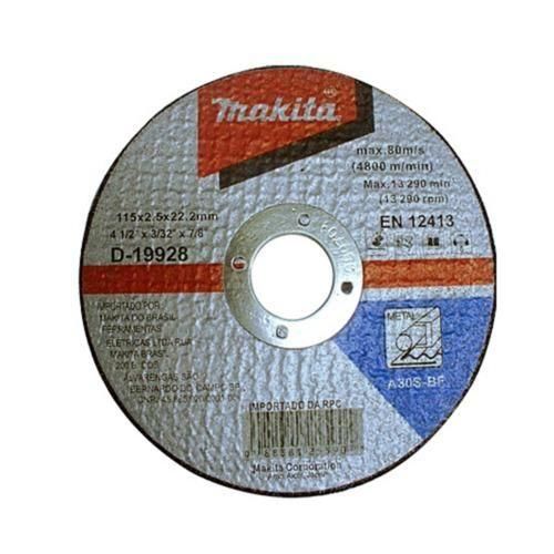 Disco de corte para ferro 115 x 2,5 x 22 mm Disco de corte para ferro 115 x 2,5 x 22 mm