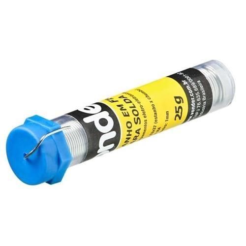 Estanho em fio para solda espessura de 1,0 mm Estanho em fio para solda espessura de 1,0 mm