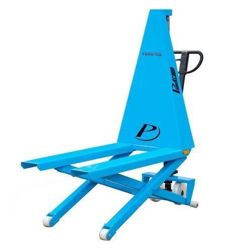Transpalete pantográfico elevação 800 mm 1.000 kg tração manual - LT1000 Transpalete pantográfico elevação 800 mm 1.000 kg tração manual - LT1000