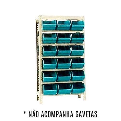 Estante para 18 gavetas nº 6 - EP18/6 Estante para 18 gavetas nº 6 - EP18/6