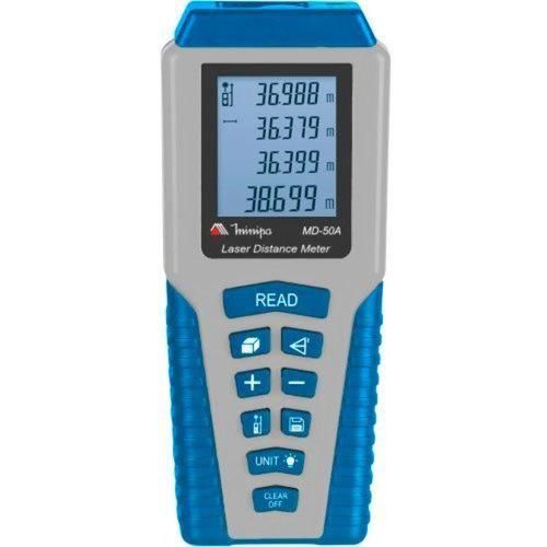 Trena a laser com leitura de até 50 metros - MD-50A Trena a laser com leitura de até 50 metros - MD-50A