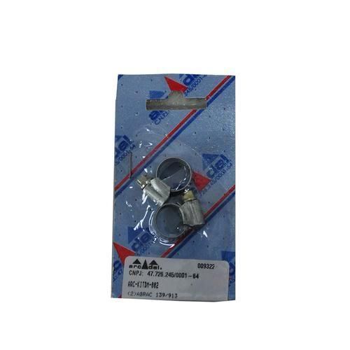 Abraçadeira aço carbono para mangueira de 9 a 13 mm 2 peças Abraçadeira aço carbono para mangueira de 9 a 13 mm 2 peças