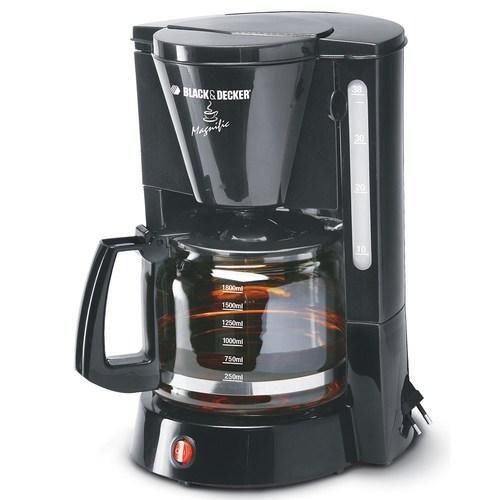 Cafeteira 1000 watts jarra em vidro capacidade de 36 cafés - MAGNIFIC Cafeteira 1000 watts jarra em vidro capacidade de 36 cafés - MAGNIFIC